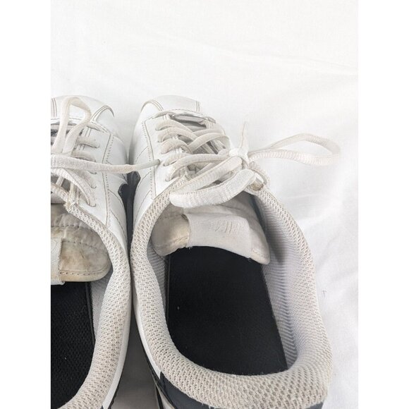 NIKE Cortez 72 904764 102 White Black Shoes Sneakers KIDS Size 7Y Women size 8.5 - Picture 6 of 7
